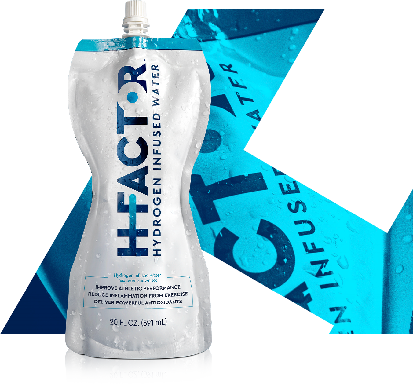 HFactor launches line of hydrogen-rich water pouches - FoodBev Media